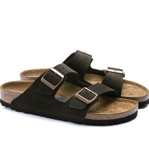 Birkenstock Arizona Suede Soft Footbed
